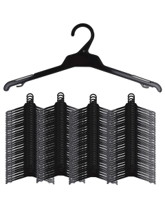 600x 400mm Tops Hangers Bulk Pack - Ultra Thin Clothes/Gardment Holder (R38)