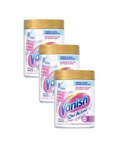 Vanish Gold Oxi Action Stain Remover Powder 1kg x3