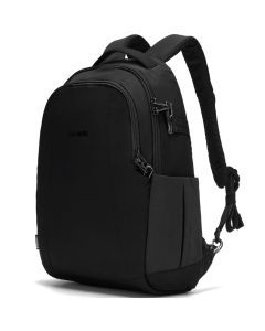 Pacsafe LS350 Anti-Theft 15L Econyl Backpack Bag in Black