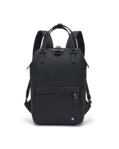 Pacsafe Citysafe CX Econyl Anti-Theft Mini Bag Backpack in Black