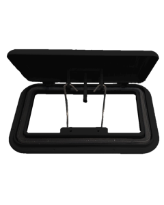 Large Scupper Vent - Black