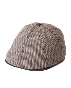 Goorin Brothers Mens Wool Blend Ivy Driving Cap - Brown (Newsboy Hat)