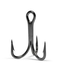 10 Pack of VMC 9626BN Size 8 Black Nickel Treble Hooks - 3x Strong Trebles
