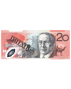 $20 Dollar Australian Souvenir Fake AUD Note Pad - 1 Pack of 50 Sheets