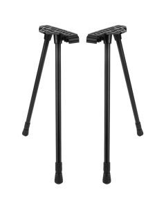 Folding Camping Table Legs - Adjustable Metal