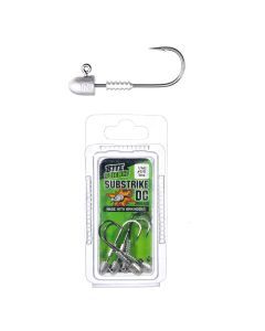 4 Pack of 1/2oz Size 6/0 Bite Science Substrike DC Jigheads with BKK Hooks