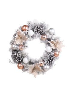 Pine Cone Christmas Wreath Home Decoration