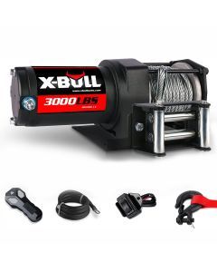 X-BULL Electric Winch 3000LBS Steel Cable
