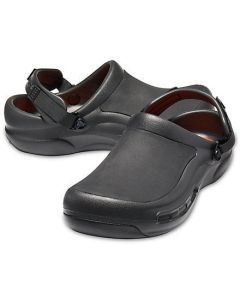 Crocs Adult Bistro Pro Literide Clogs - Black (Summer Unisex Shoes/Sandals/Slides)