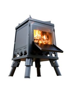 Portable Folding Fire Pit Stove Outdoor Camping Oven