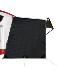 Black Caravan Privacy Screen 1.95 x 2.2M