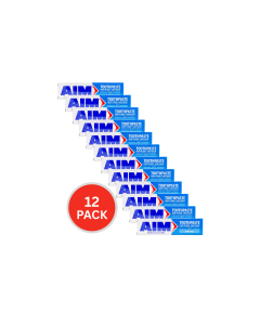 12x Aim Toothpaste Minty Gel 90g Bulk Pack