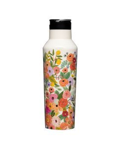 Corkcicle Sport Canteen - 600ml Rifle Paper - Garden Party Cream