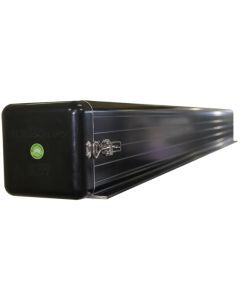Pickup Only - Supa Peg 183cm Black Single Door Pole Box