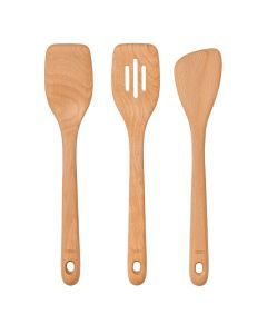 OXO Good Grips 3 Piece Wooden Cooking Turner Set