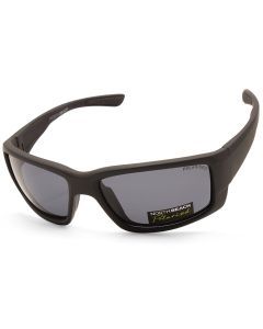 North Beach Foster Satin Black/Grey Polarised Unisex Sunglasses