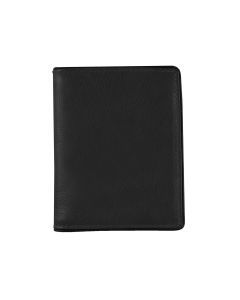 Dents Mens RFID Pebble Grain Leather Business Card Holder - Black
