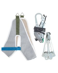 Over-Door Hanging Neck Traction Kit Adjustable Cervical Stretcher Green