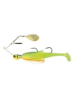 TT Lures 3/4oz Tornado+ Double Colorado Rigged Spinnerbait Lure - FIRETIGER