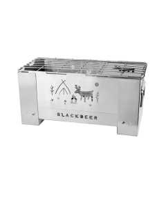 Portable Windproof Wood Stove Camping Grill And Gas Burner