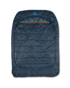 KELTY Tru.Comfort Doublewide 20 Deg 2 Person Sleeping Bag - Pageant Blue Hiker