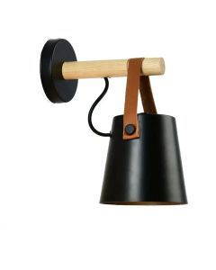 Nordic Modern Wooden Wall Lamp