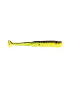 6 Pack of 2.75 Inch Zman Drop Kickerz Soft Plastic Lures - Coppertreuse