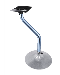 Breha Wineglass Table Leg - Bent Tube