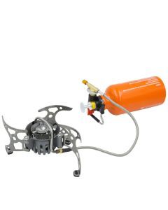 Multi-Oil Gas Portable Camping Stove Grey