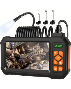 Borescope Camera with Light & Screen (1080P HD)