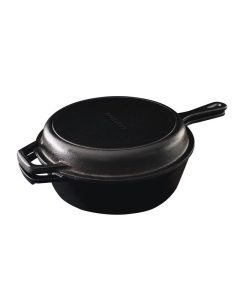 Pyrolux Pyrocast 2 in 1 Duo Cast Iron Pot & Fry Pan Cookware Set