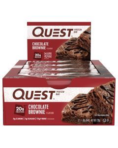 Quest Chocolate Brownie Protein Bars 12x60g