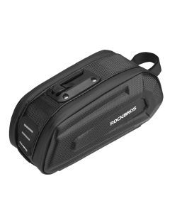 1.7L Waterproof Bicycle Rear Seatpost Bag Quick Release Black