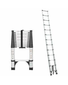 4.4m portable telescopic ladder with carry bag