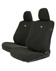 Razorback 4x4 GP4 Standard Neoprene Front Seat Covers For a Toyota HiLux 8th Gen (Leather Seats Only)