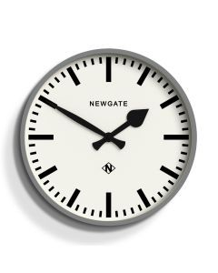 Newgate Railway Clock Grey