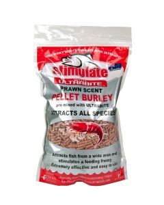 1 Kg Stimulate Prawn Scent Pellet Burley Pre Mixed with Ultrabite - Berley Pellets