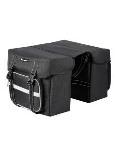 25L Rear Seat Double Pannier Cycling Bag Black