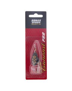 Size 2 Black Blade/Red & Yellow Tsunami Sonax Spinner Lure - 6gm Spinner