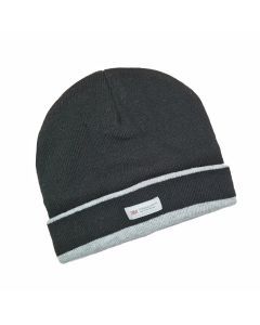 Dents 3M Thinsulate Beanie Hat with Contrast Brim Edge - Black