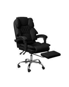 Levede Gaming Chair Office Computer Seat Racing PU Leather Executive Footrest