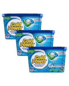 Cold Power Advanced Clean x 78 Laundry Detergent Capsules