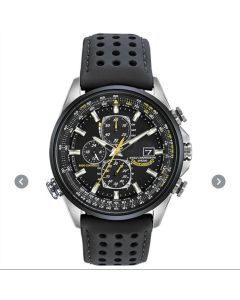 Men's Quartz Watch Waterproof Stainless Steel (Black Rubber belt)