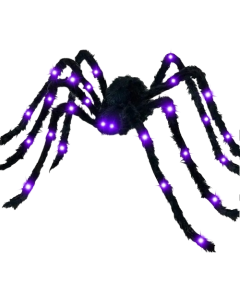 Glowing Arachnid: A Spooky Halloween Spider