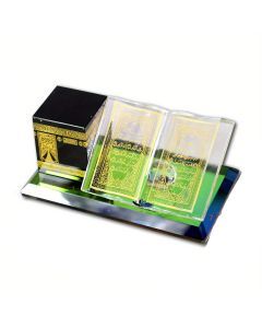 Crystal Kaaba Model Religious Tabletop Showpiece