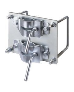 Optitec Double Clamp Bracket 150mm - for drawbar 150mm high and any width up to 150mm
