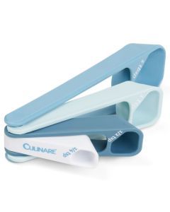 4pc Set Culinare 16cm Plastic Measuring Spoons Set Kitchen Baking - Blue