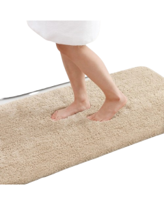 Luxuriously Soft, Absorbent, Non-Slip Rug for a Stylish Bathroom Retreat