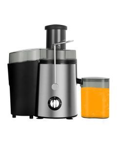 High Power Centrifugal Juicer Large Caliber Electric Juice Extractor Grey