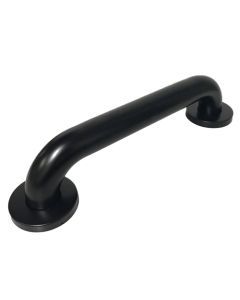 300mm x 32mm knurled black entry safety grab handle